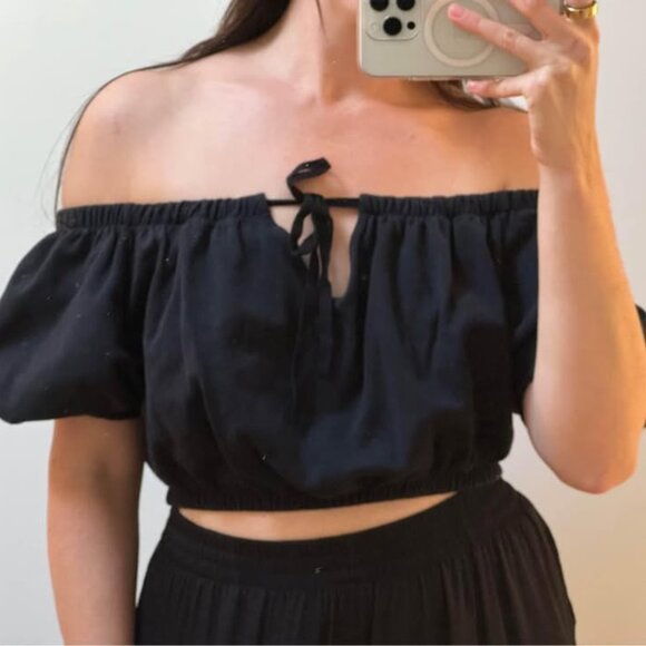 Oak & Fort Crop Top - Picture 1 of 4